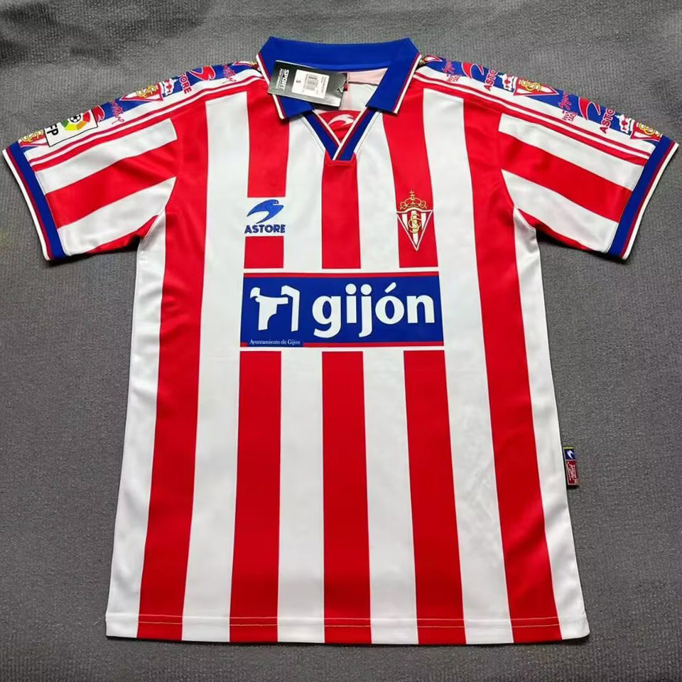 Maillot Sporting Gijón Domicile Rétro 1999