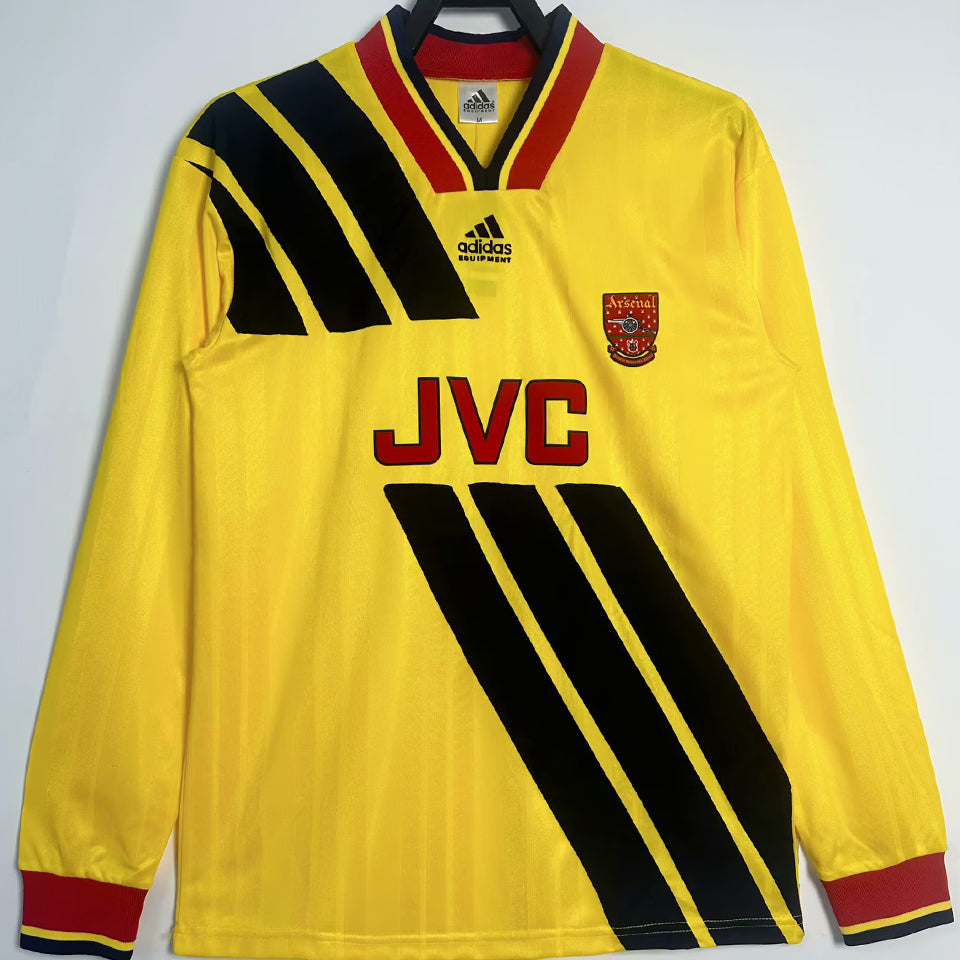 Maillot Arsenal Extérieur Manches Longues Rétro