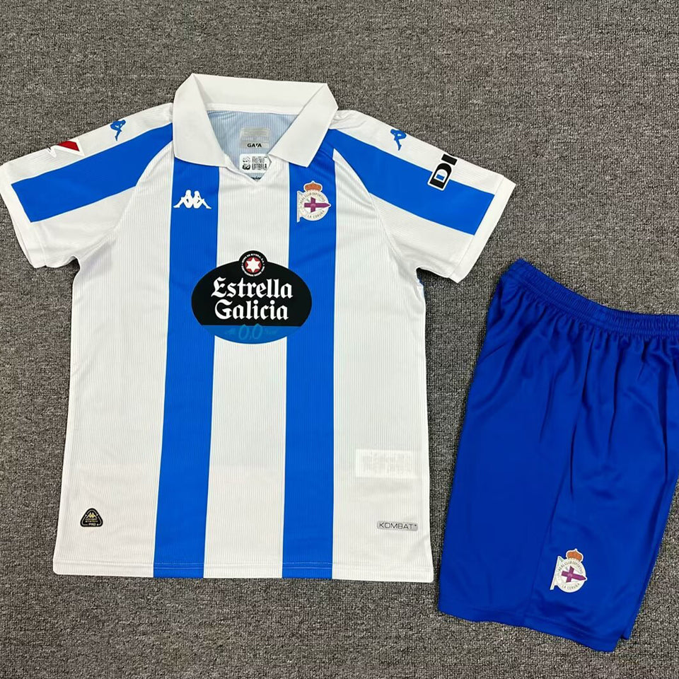 Maillot Deportivo De La Coruña Domicile 2024/25 Enfant
