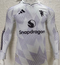 Maillot Manchester United Extérieur Manches Longues 2025/26 (Version Joueur)