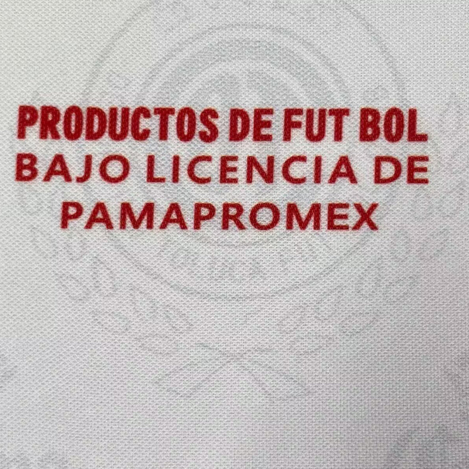Maillot 97 Deportivo Toluca Extérieur Manches Longues Rétro