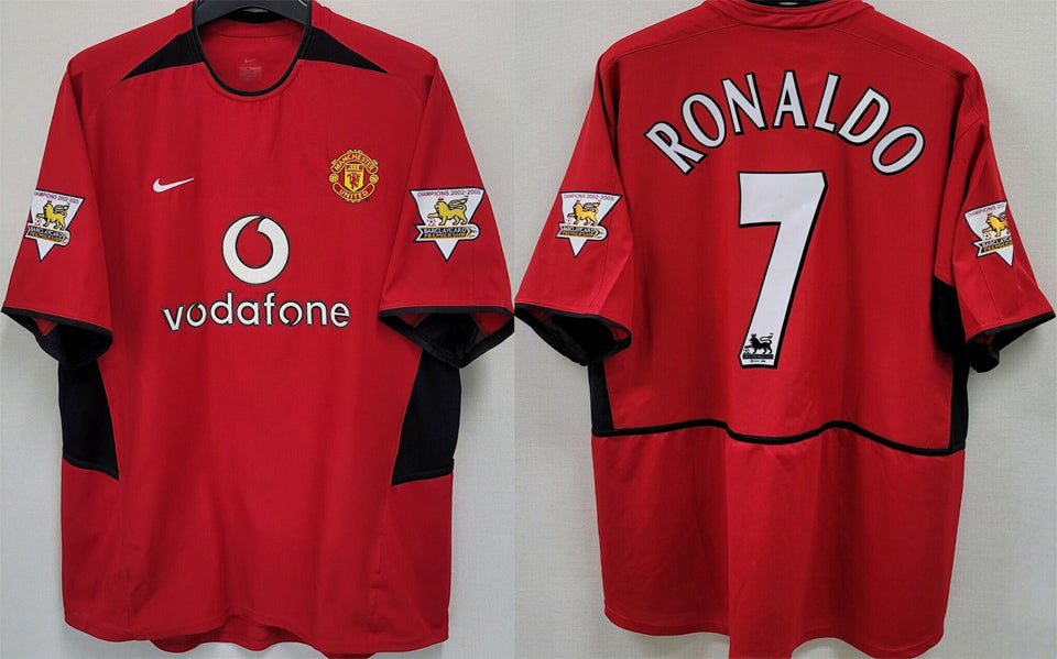 Maillot Manchester United Domicile Rétro 2002