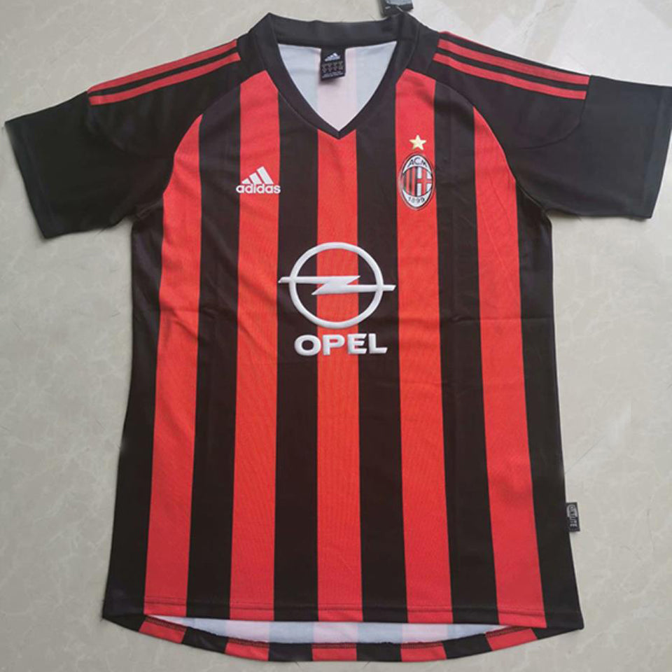 Maillot AC Milan Domicile Rétro 2002/03