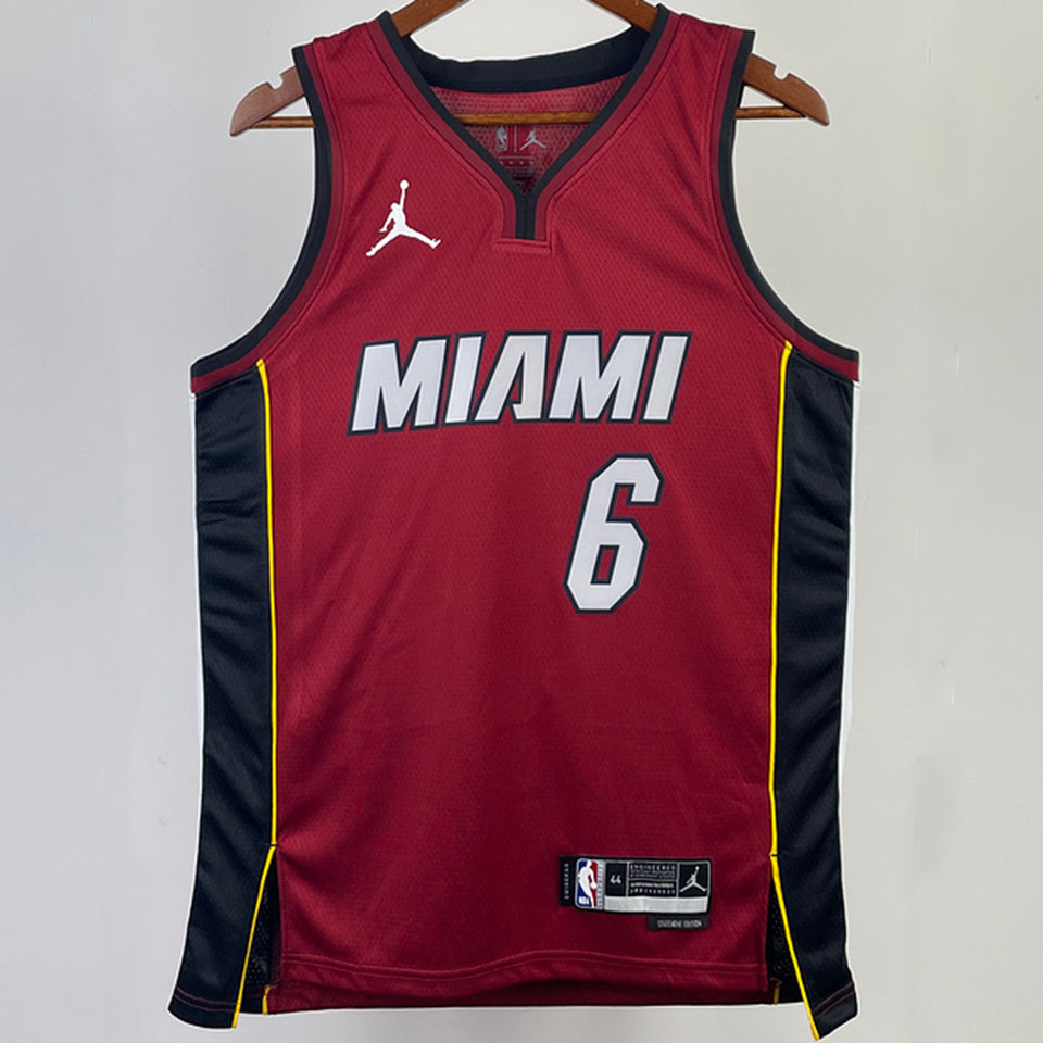 Maillot Miami Heat James 6 2023/24