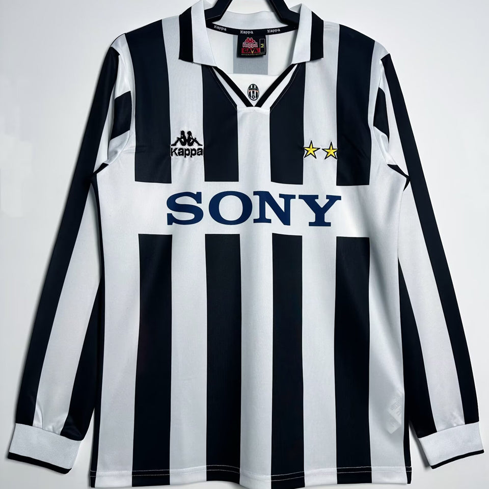 Maillot Juventus Domicile Manches Longues Rétro