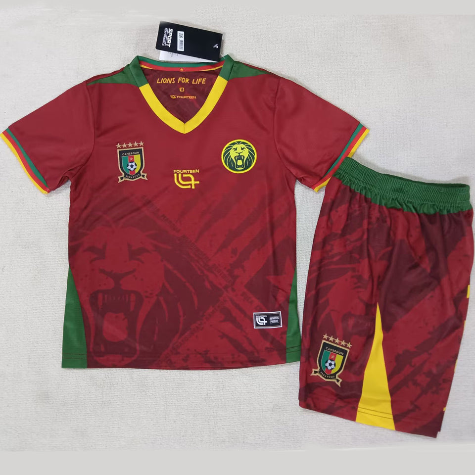 Maillot Cameroon Extérieur 2025/26 Enfant