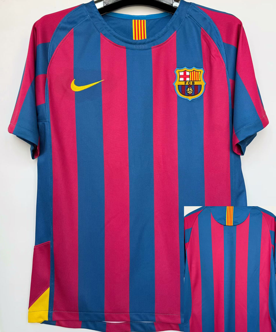 Maillot Barcelone Domicile Rétro 2005/06