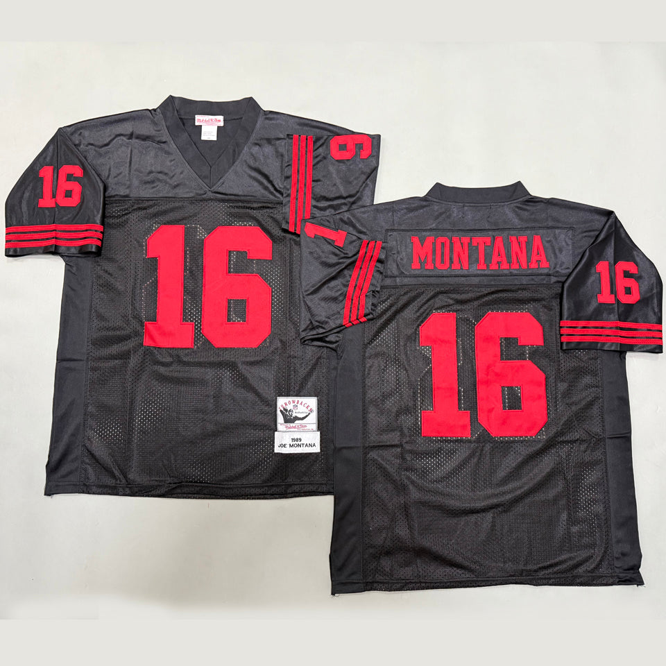 Maillot Montana 16 Men S San Francisco 49Ers Rétro