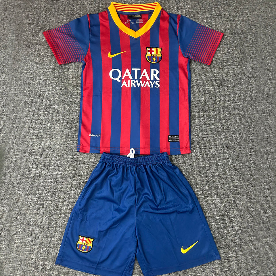 Maillot Barcelone Domicile Rétro 2013/14 Enfant