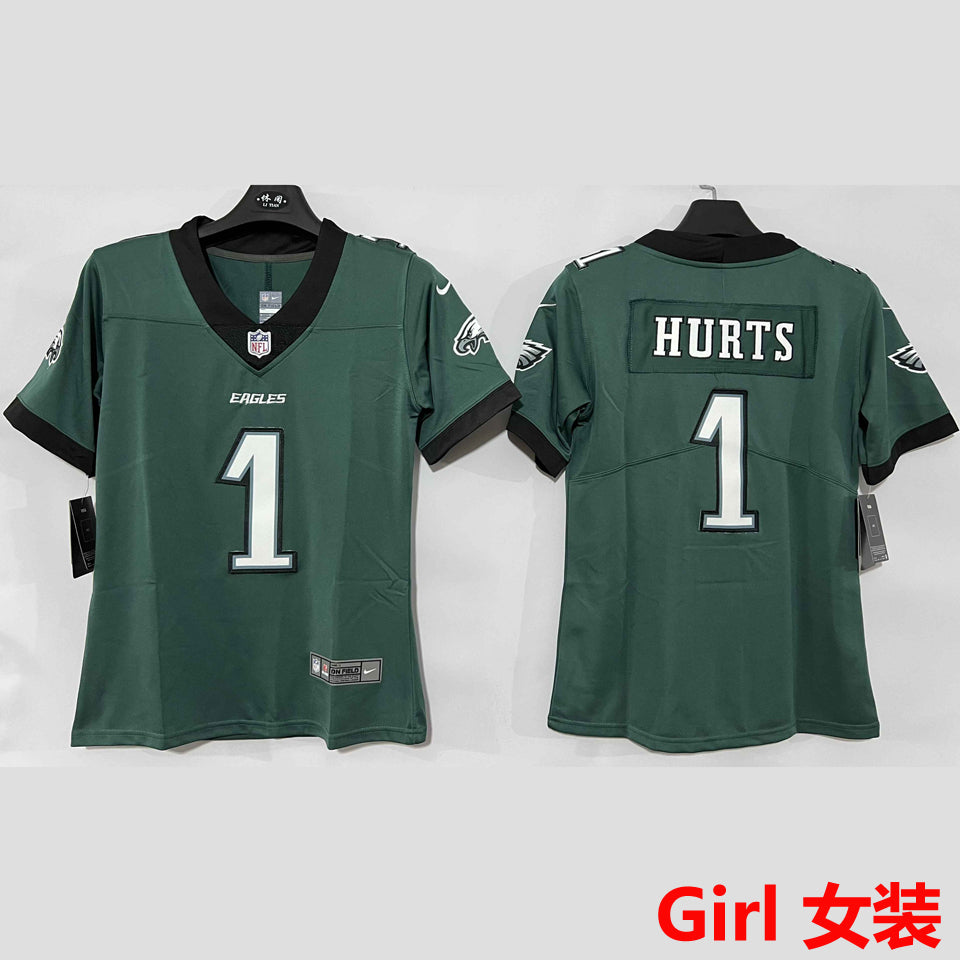 Maillot Hurts 1 Philadelphia Eagles Girl Nfl