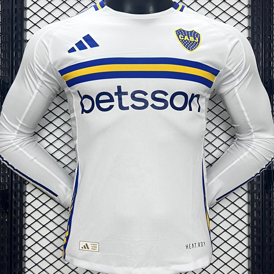 Maillot Boca Juniors Extérieur Manches Longues 2024/25 (Version Joueur)