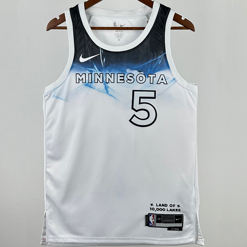 Maillot Timberwolves Edwards 5 2025