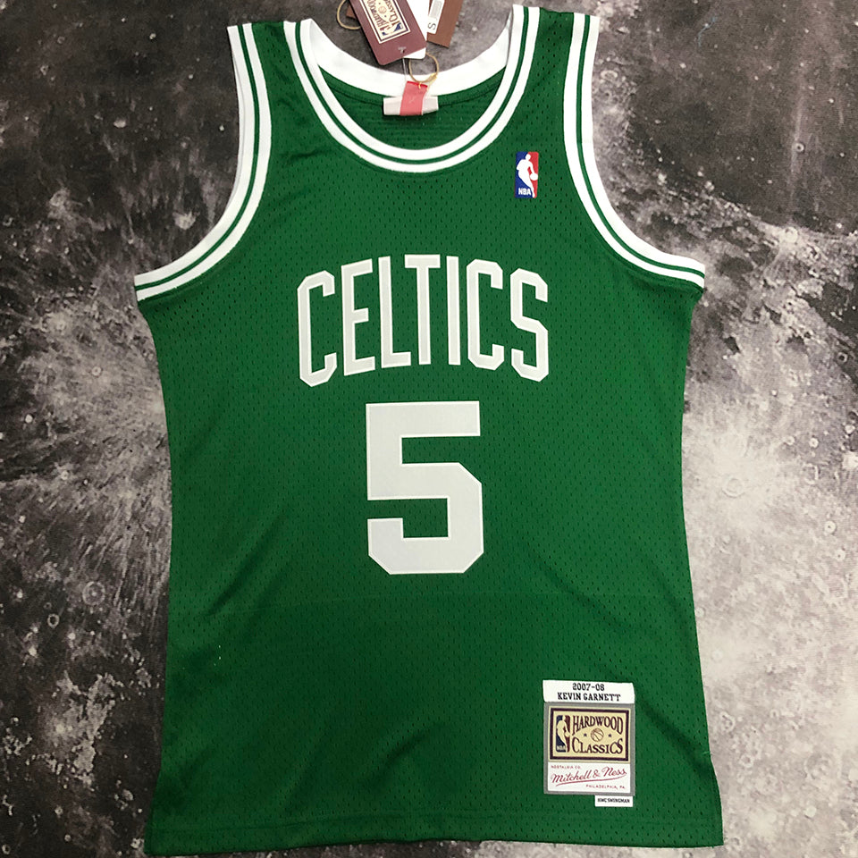 Maillot Celtics Garnett 5 Rétro 2007/08
