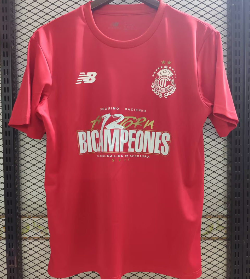 Maillot Deportivo Toluca Champion 2026