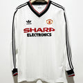 Maillot Manchester United Extérieur Manches Longues Rétro 1982/83