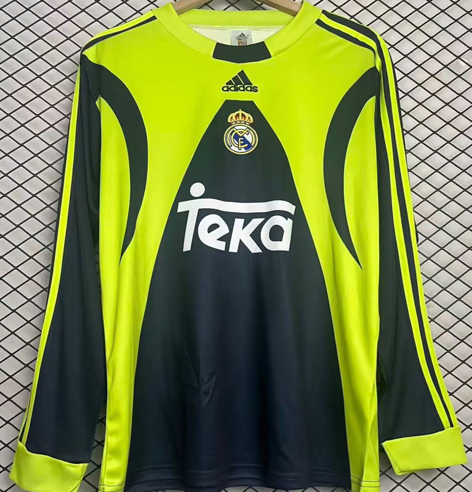 Maillot Real Madrid Gardien Manches Longues Rétro