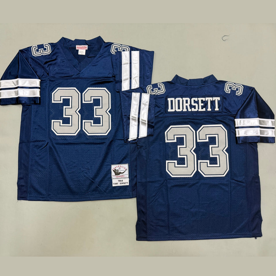Maillot Dorsett 33 Men S Dallas Cowboys Rétro