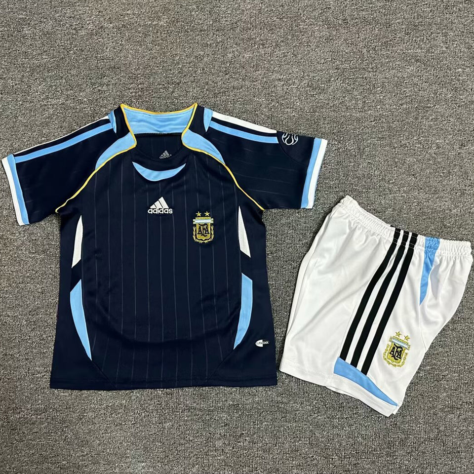 Maillot Argentine Extérieur Rétro 2006 Enfant