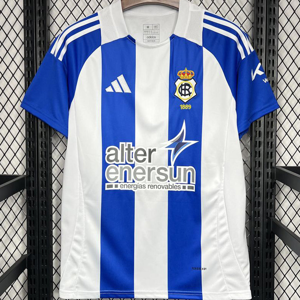 Maillot Recreativo Huelva Domicile 2024/25