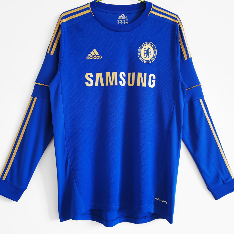 Maillot Chelsea Domicile Manches Longues Rétro 2012/13