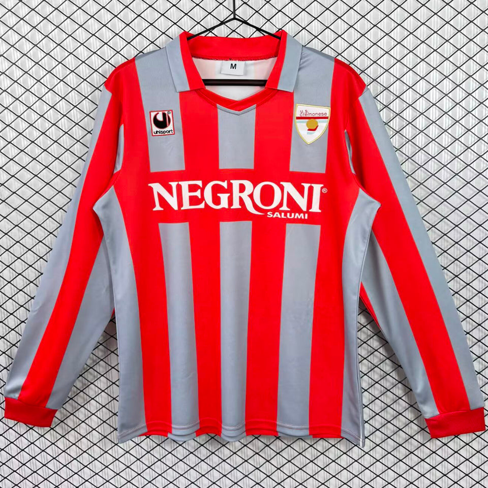 Maillot 96 Cremona Domicile Manches Longues Rétro