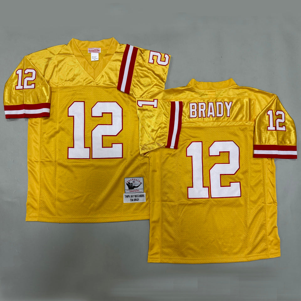 Maillot Brady 12 Men S Tampa Bay Buccaneers Rétro