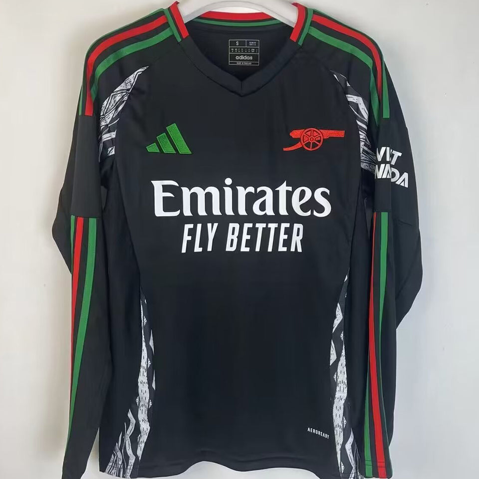 Maillot Arsenal Extérieur Manches Longues 2024/25