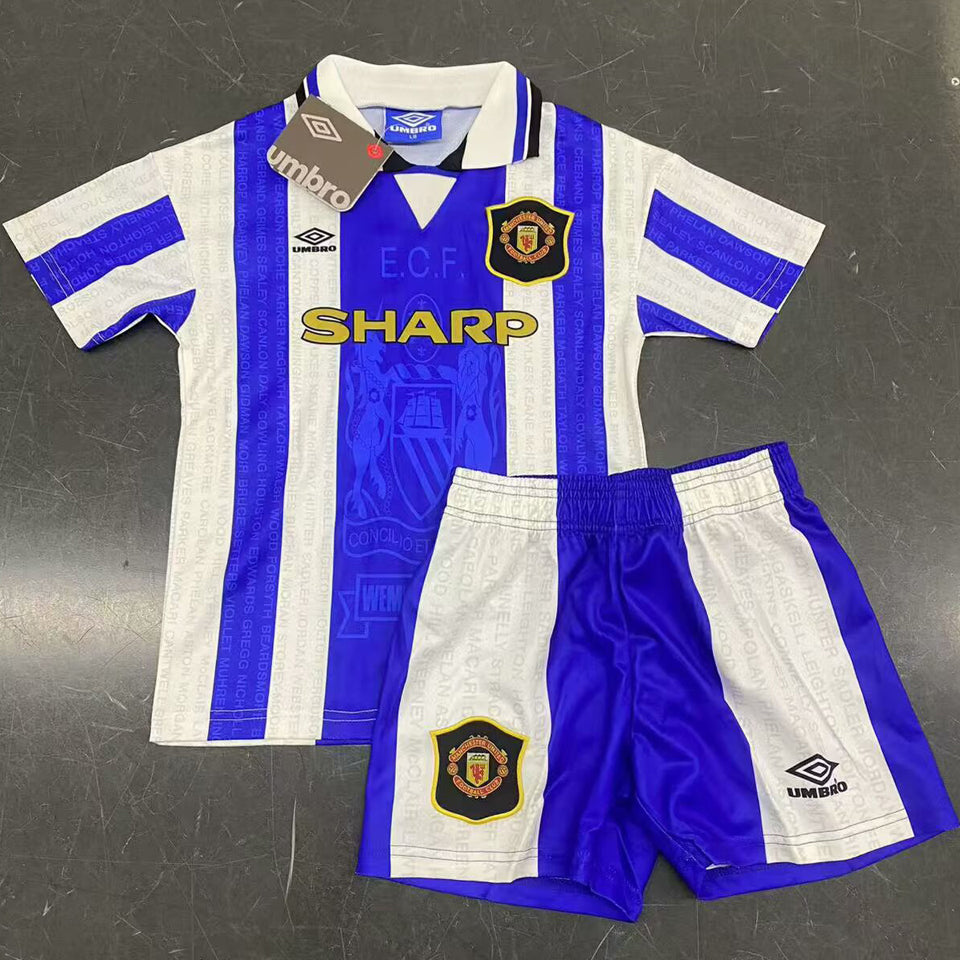 Maillot Manchester United Third Rétro 1995/96 Enfant