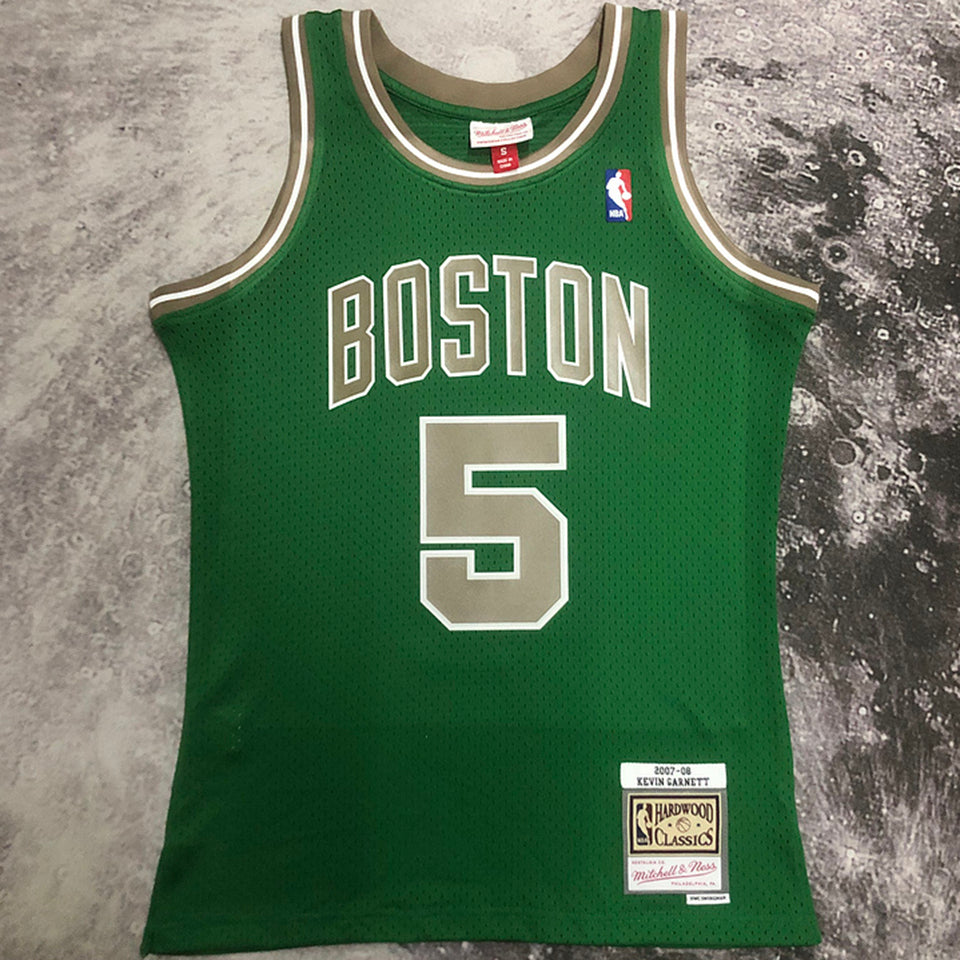 Maillot Celtics Garnnett 5 Rétro