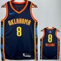 Maillot 26 Thunder Willians 8 Sapphire 2025
