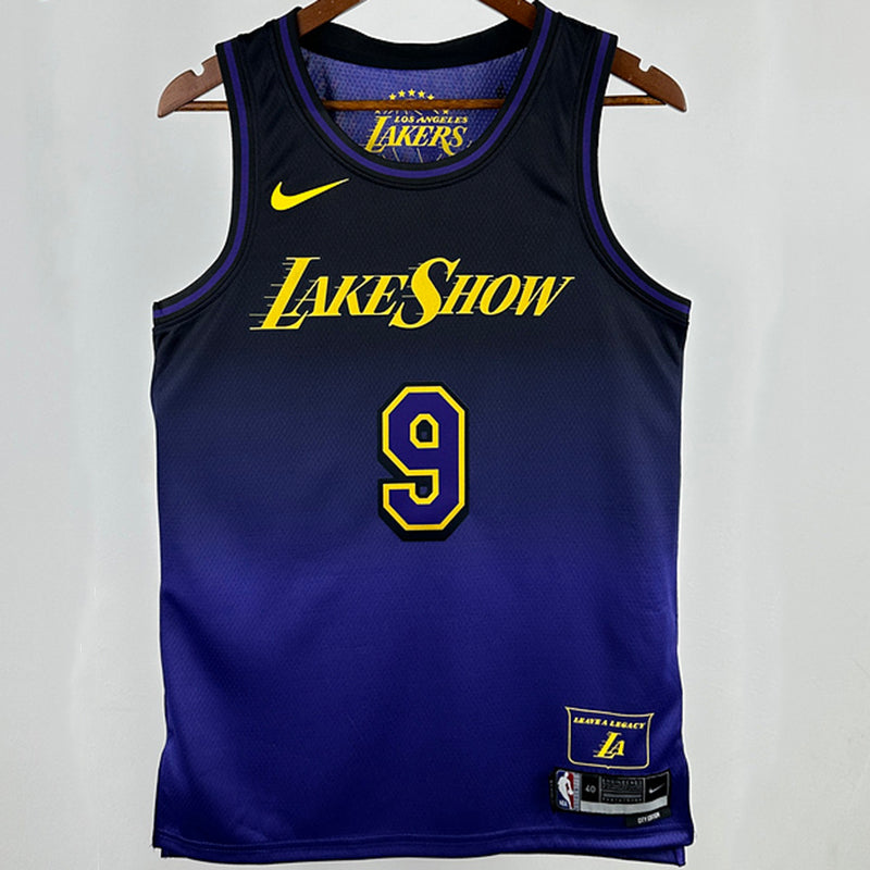 Maillot Lakers James Jr 9 City 2025