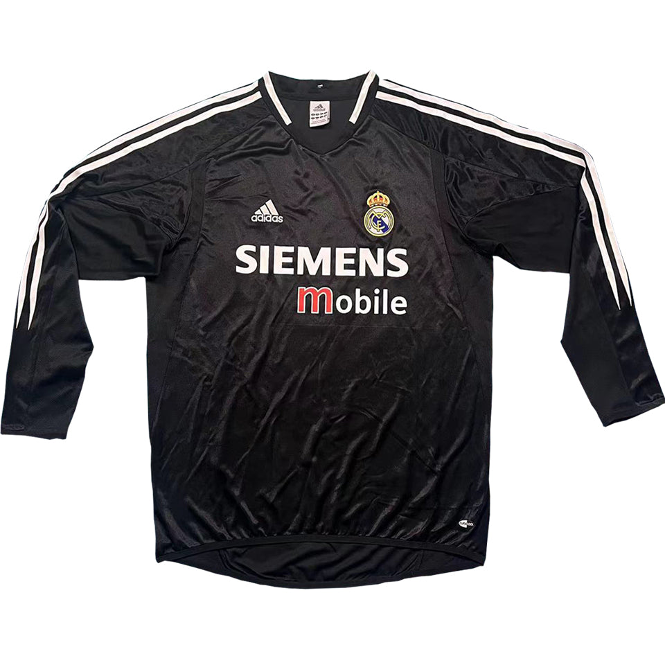 Maillot Real Madrid Extérieur Manches Longues Rétro 2004/05