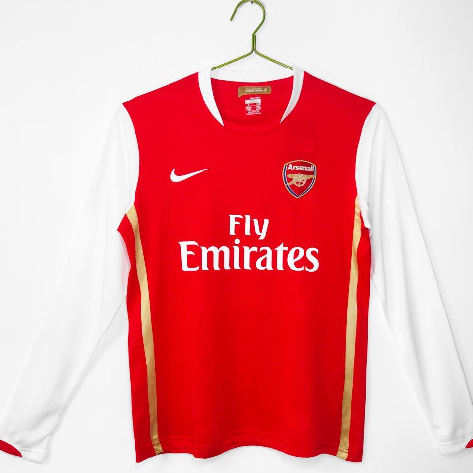 Maillot Arsenal Domicile Manches Longues Rétro