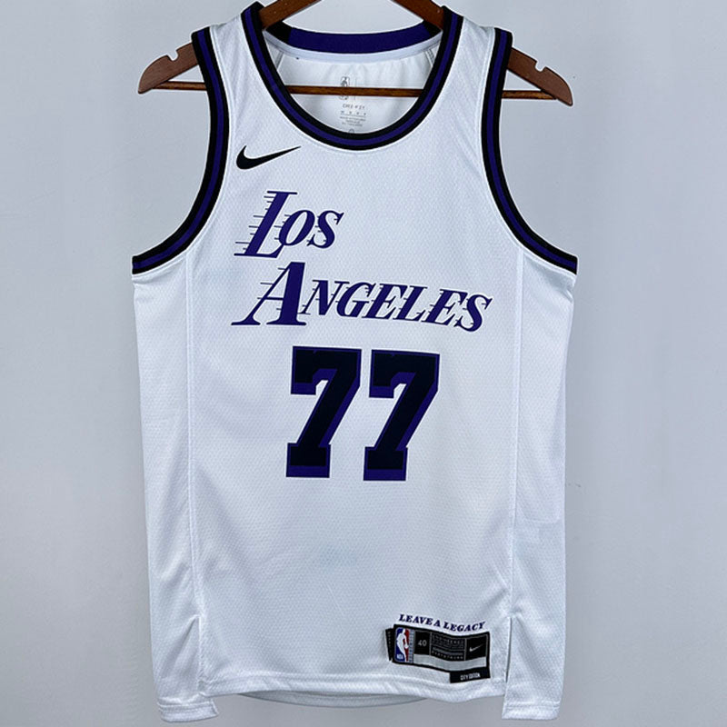 Maillot Lakers Doncic 77