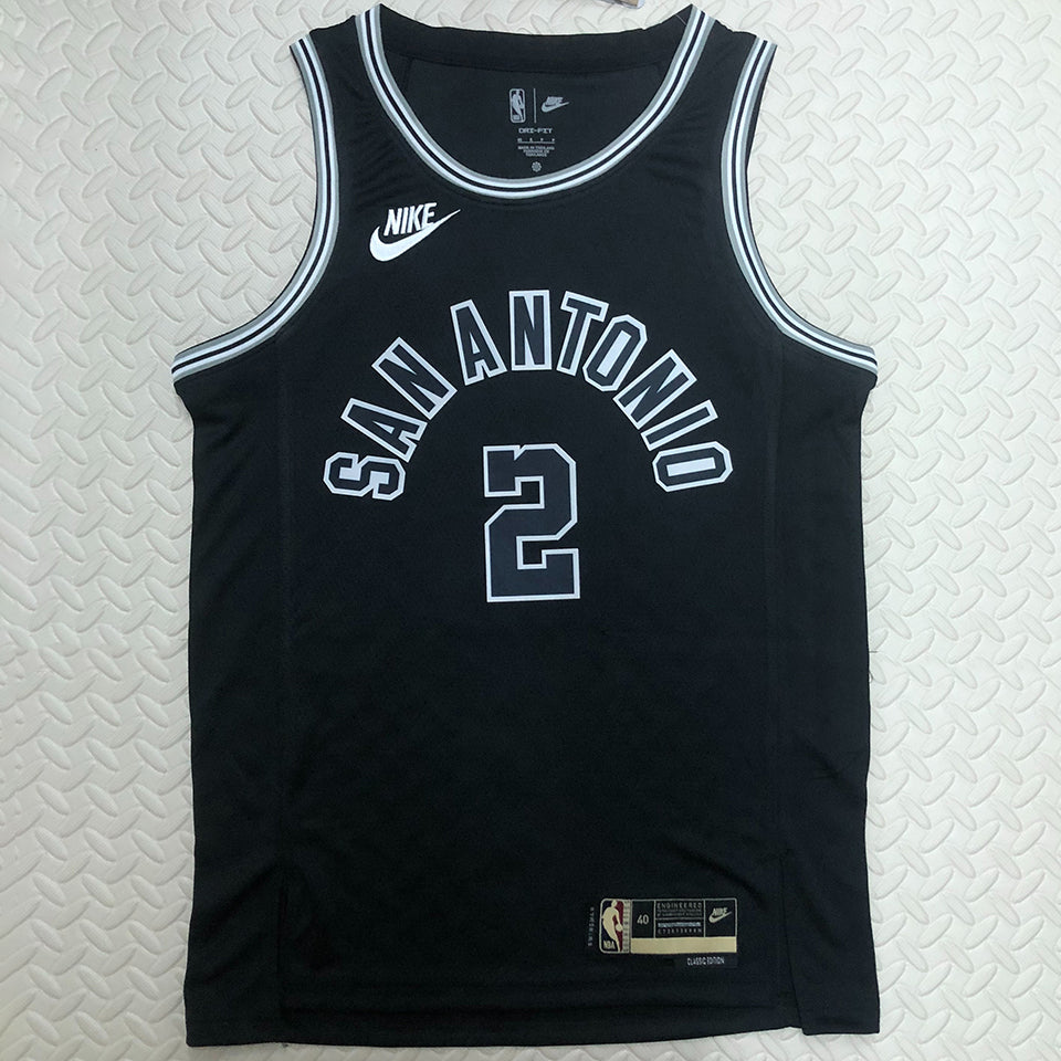 Maillot Spurs Leonard 2 Rétro