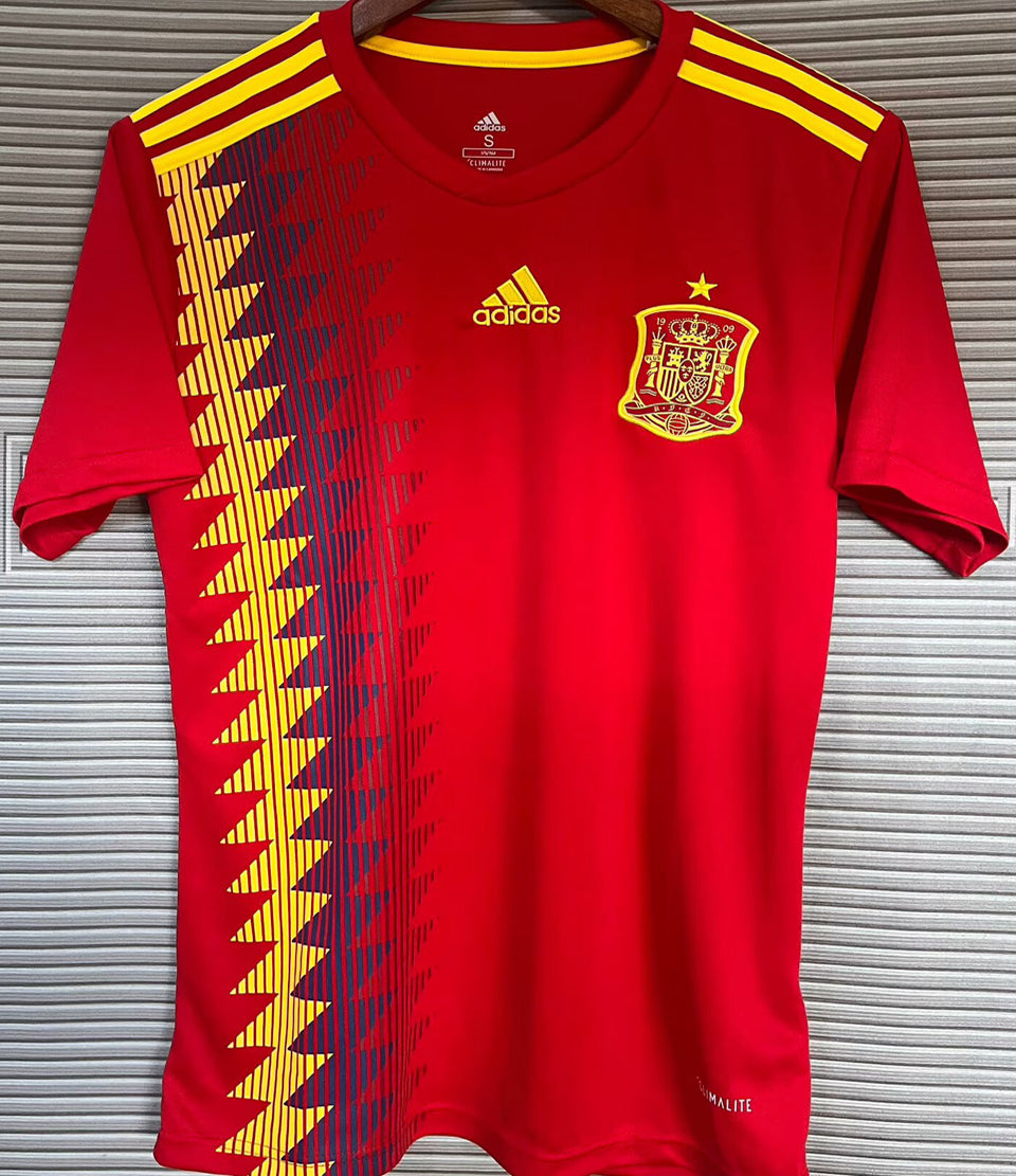 Maillot Espagne Domicile Rétro 2018