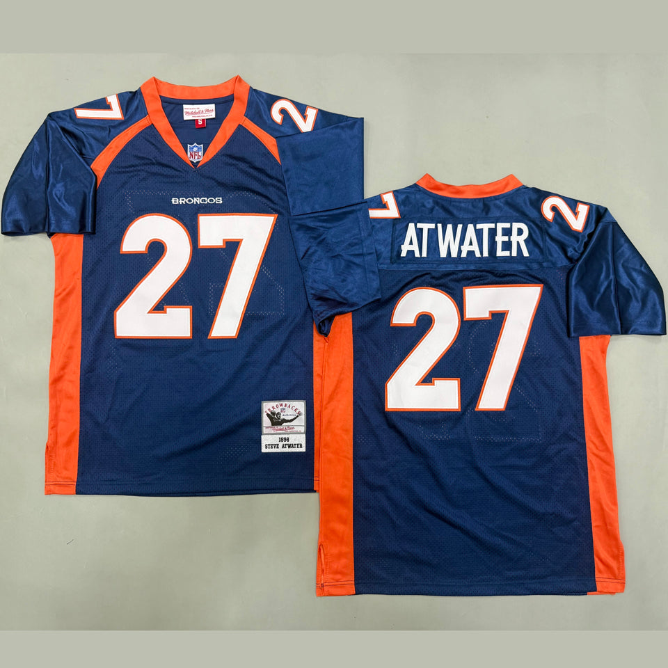 Maillot Atwater 27 Men S Denver Broncos Rétro