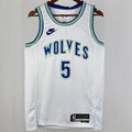 Maillot Timberwolves Edwards 5 Rétro 2023/24