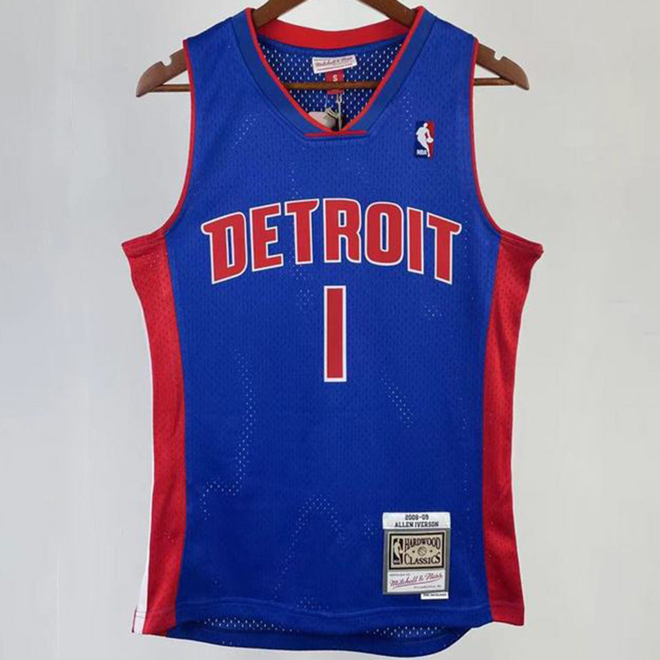 Maillot Pistons Iverson 1 Rétro