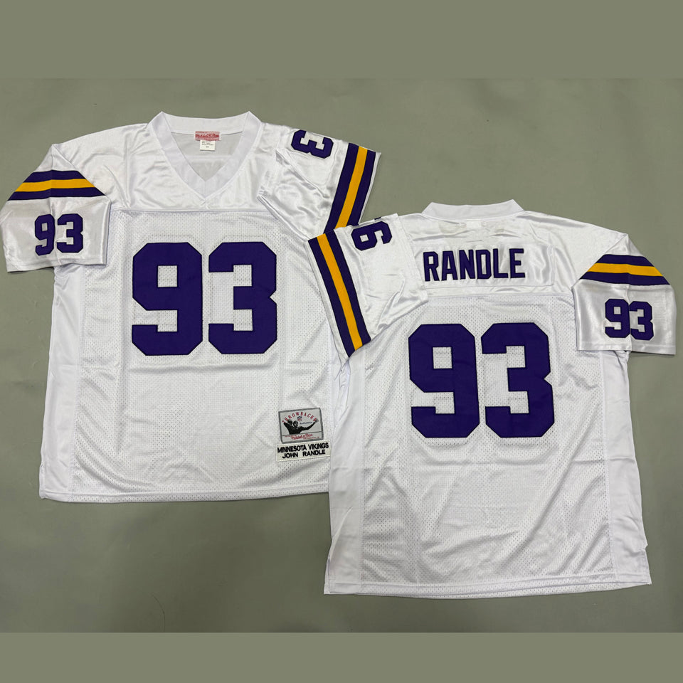 Maillot Randle 93 Men S Minnesota Vikings Rétro