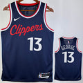 Maillot Clippers George 13 Sapphire 2024/25