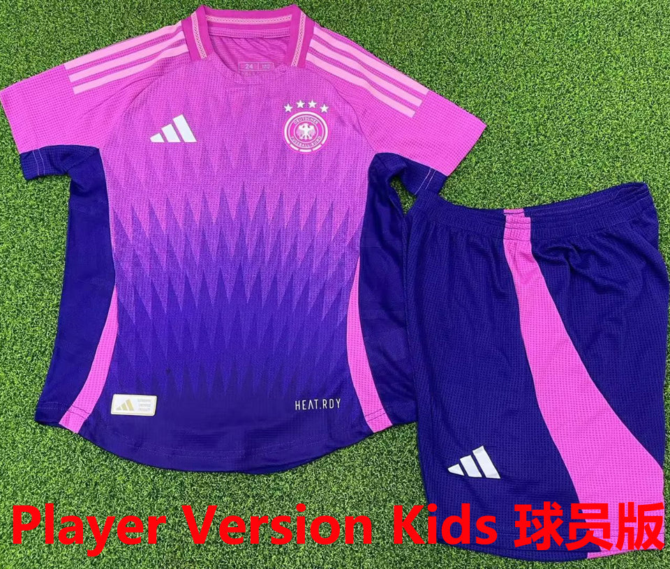 Maillot Allemagne Extérieur 2024/25 Enfant (Version Joueur)