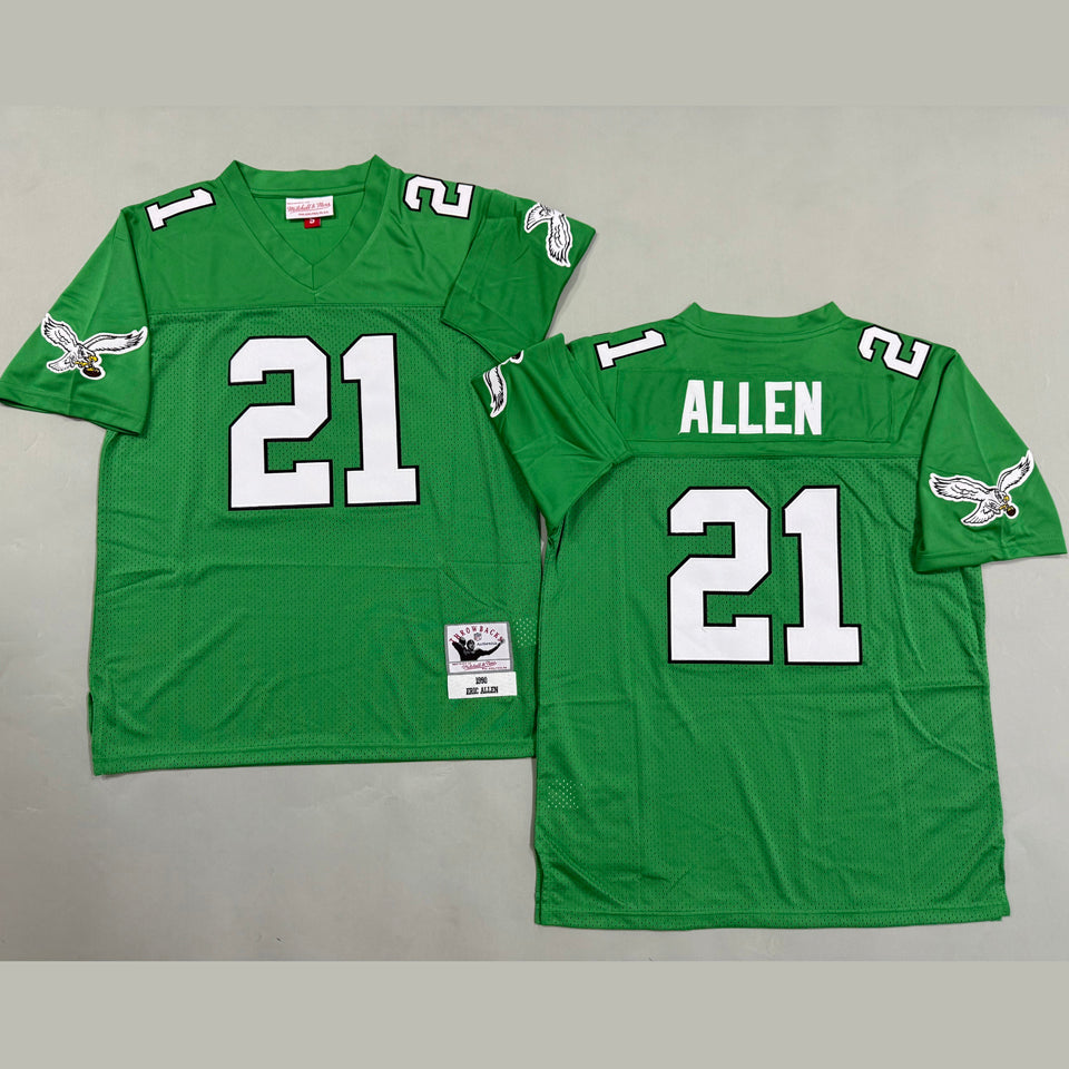 Maillot Allen 21 Men S Philadelphia Eagles Rétro