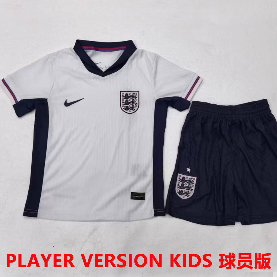 Maillot Angleterre Domicile 2024/25 Enfant (Version Joueur)