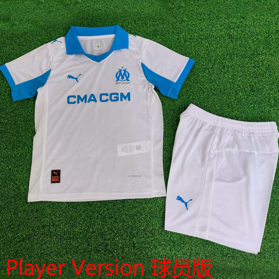 Maillot Ms Domicile 2025/26 Enfant (Version Joueur)