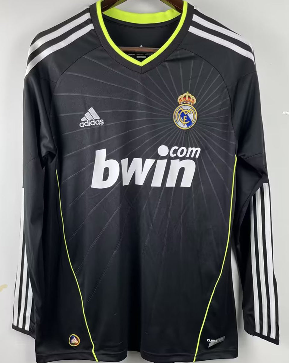 Maillot Real Madrid Extérieur Manches Longues Rétro 2010/11