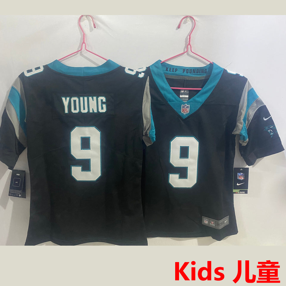 Maillot Young 9 Carolina Panthers Enfant