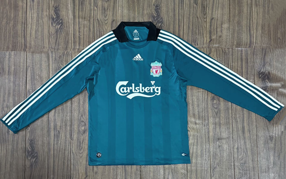 Maillot Liverpool Extérieur Manches Longues Rétro