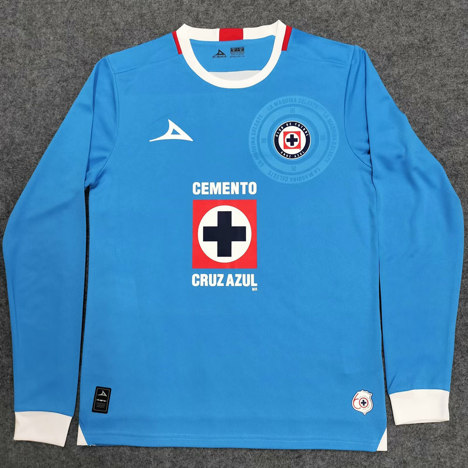 Maillot Cruz Azul Domicile Manches Longues 2024/25