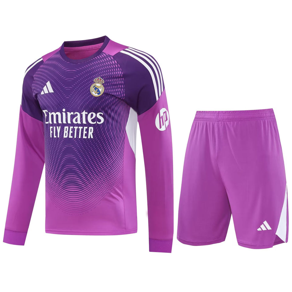Maillot Real Madrid Gardien Manches Longues 2025/26